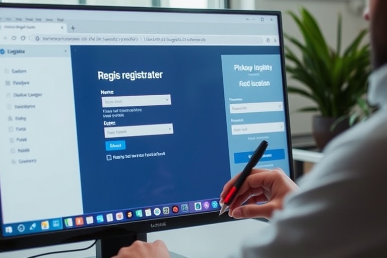 Регистрация на сайте